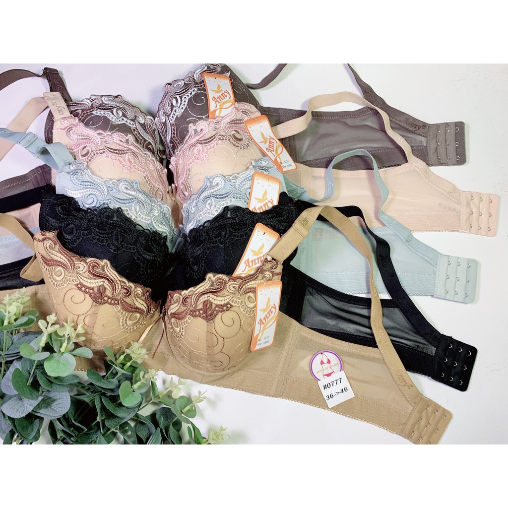 Áo ngực áo lót size lớn Big size cup D mút mỏng có gọng hàng Thái Lan có size 46