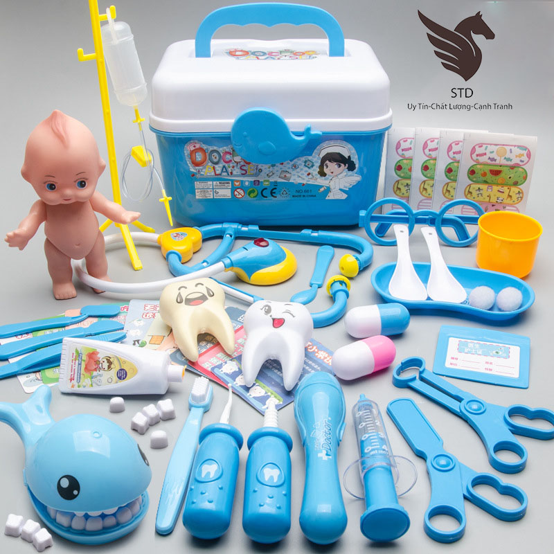 Bộ Đồ Chơi Tập Làm Bác Sỹ Nha Khoa