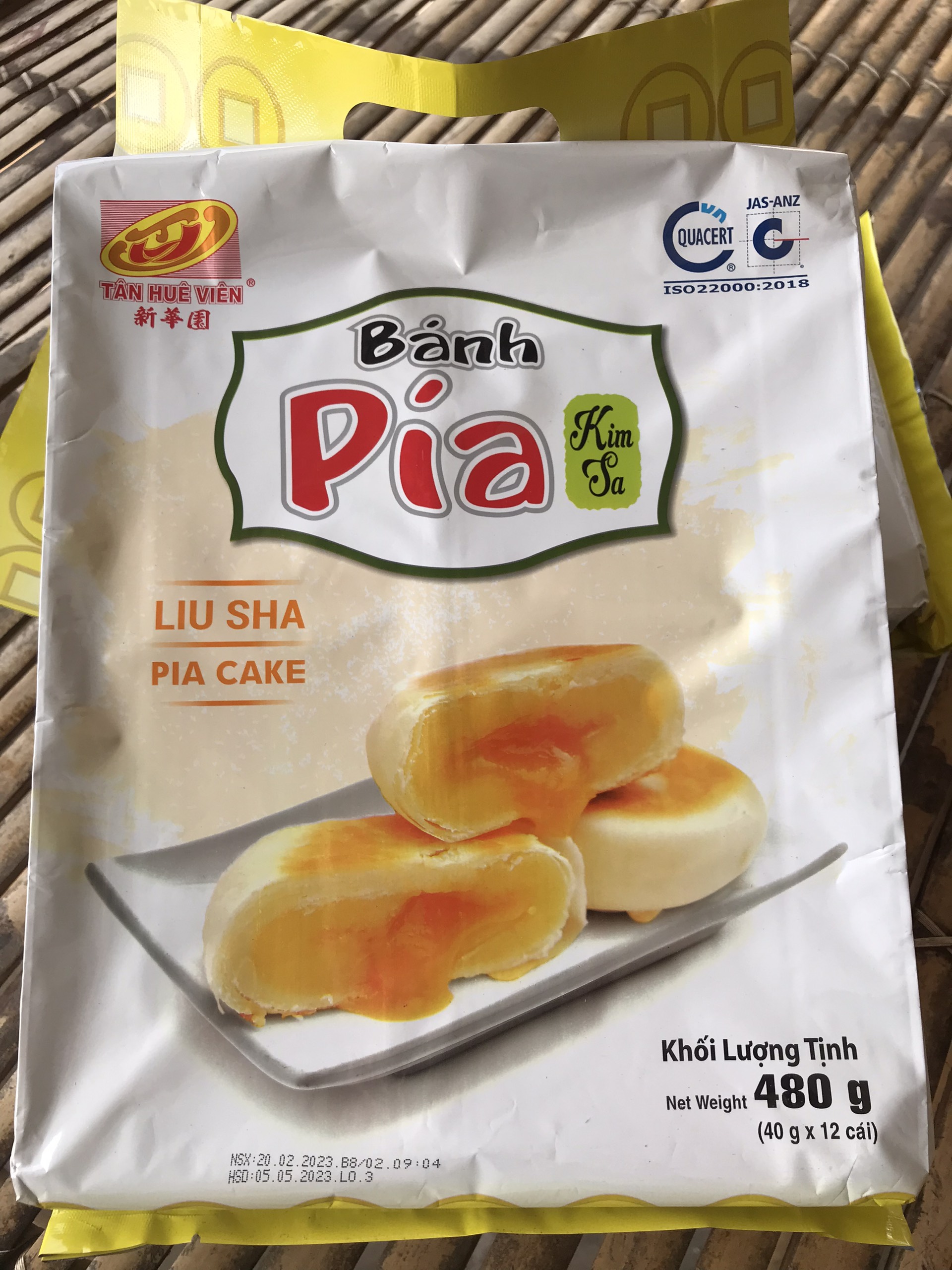 BÁNH PÍA KIM SA ĐẬU