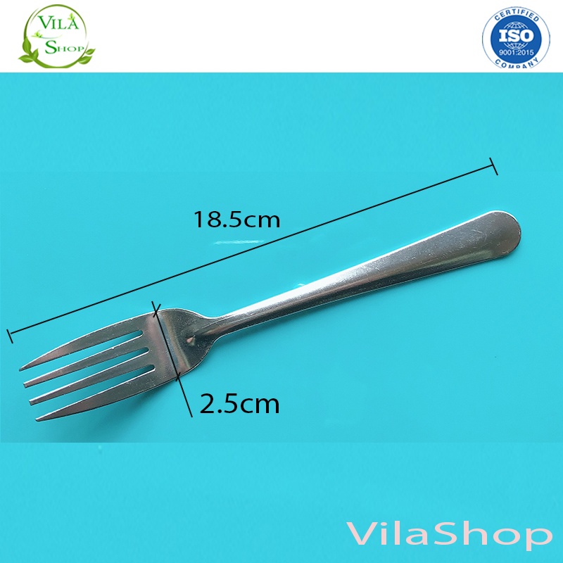 Rĩa inox, rĩa ăn hoa quả inox 304 loại trơn & có hoa văn đa năng tiện lợi