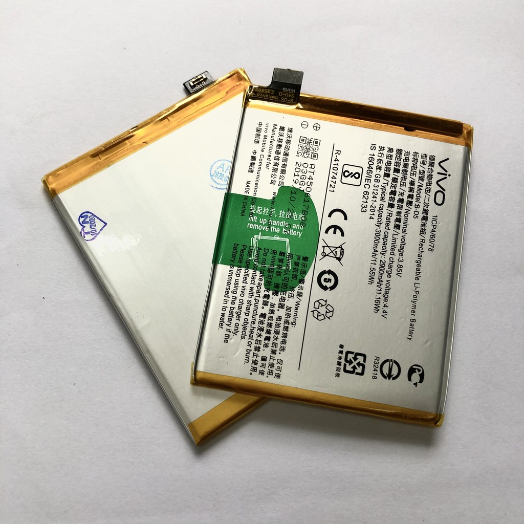 Pin Vivo V7 (B-D5) dung lượng 2900mAh Zin Máy