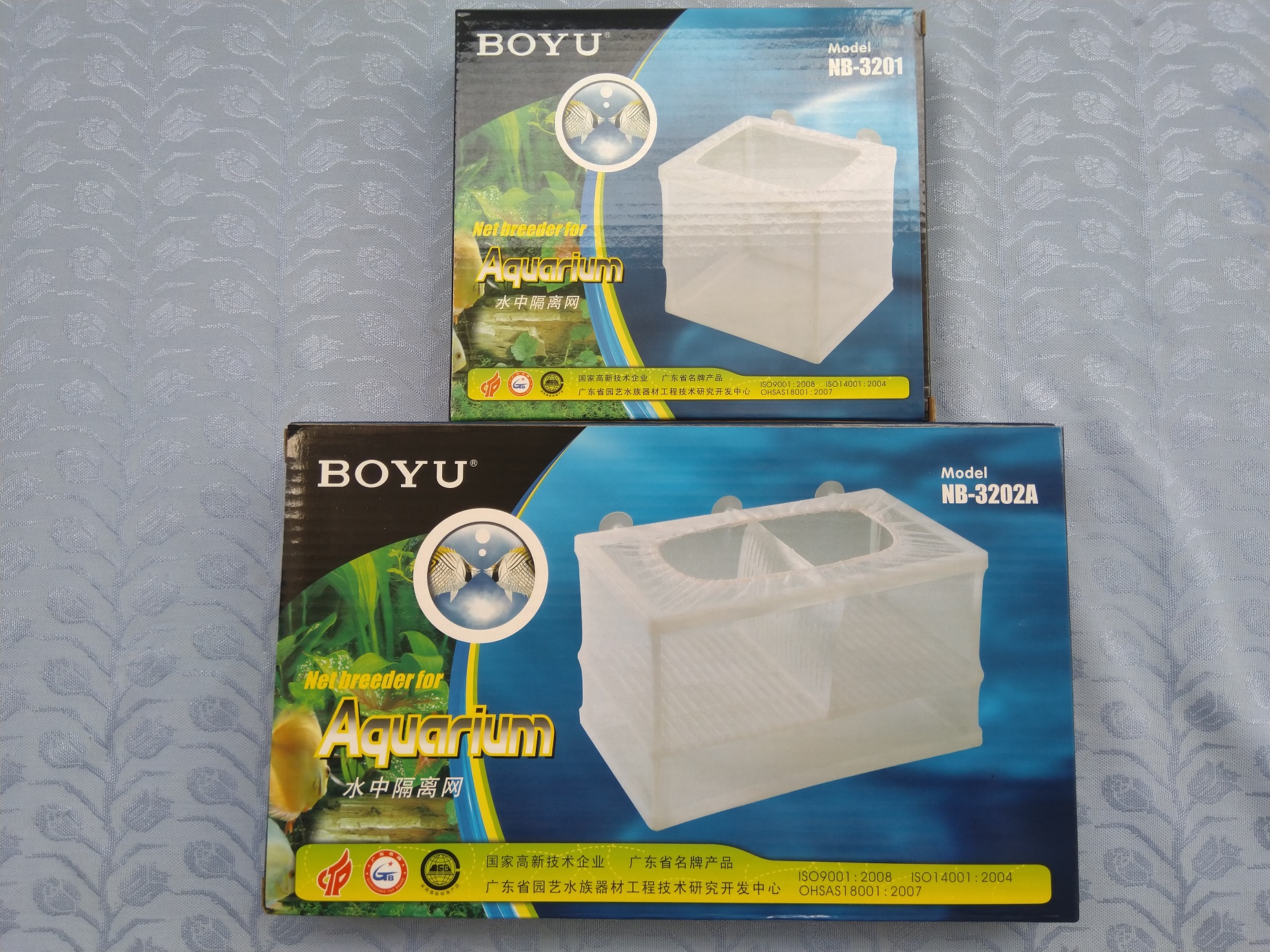 Lồng dưỡng cá Boyu.