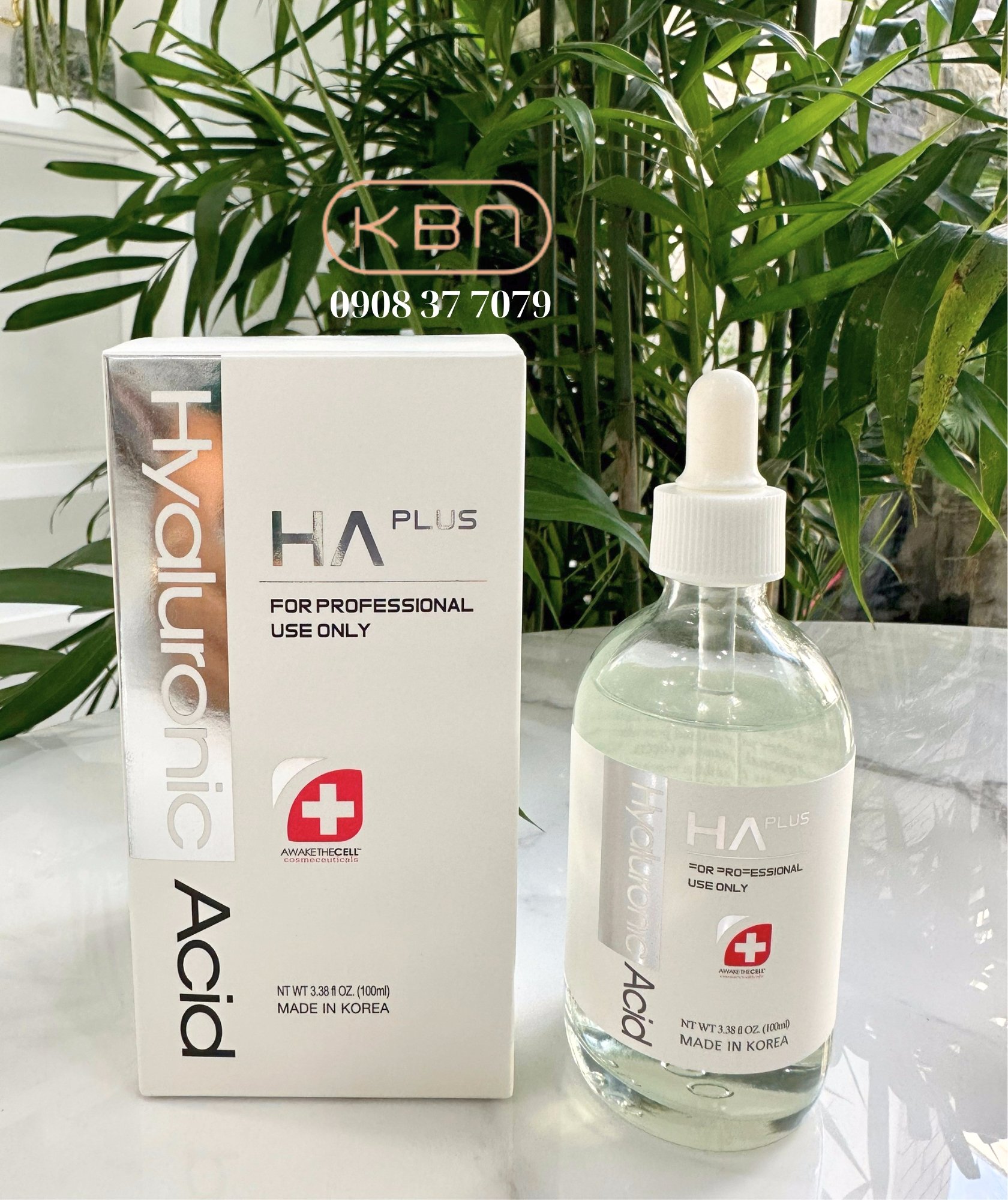 [KHUYẾN MÃI] SERUM HA PLUS - 100ml (Dưỡng Ẩm, Căng Bóng, Sáng Da, Mờ Nám, Nếp Nhăn) - Hàng Chính Hãng
