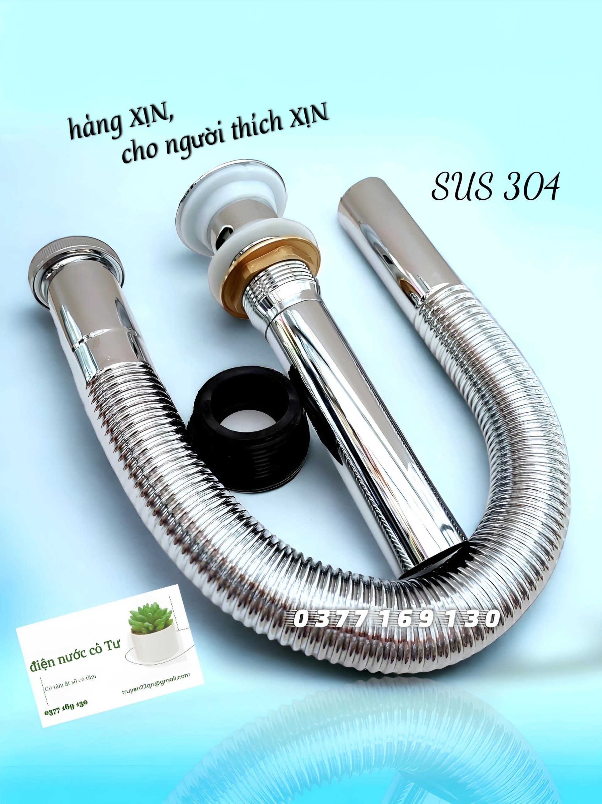 Bộ xả lavabo inox linax - bộ xả lavabo rửa mặt xịn