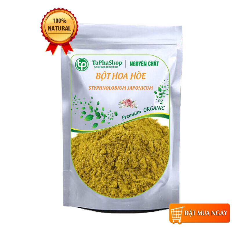 Bột hoa hòe nguyên chất 500gr - TaPhaCo