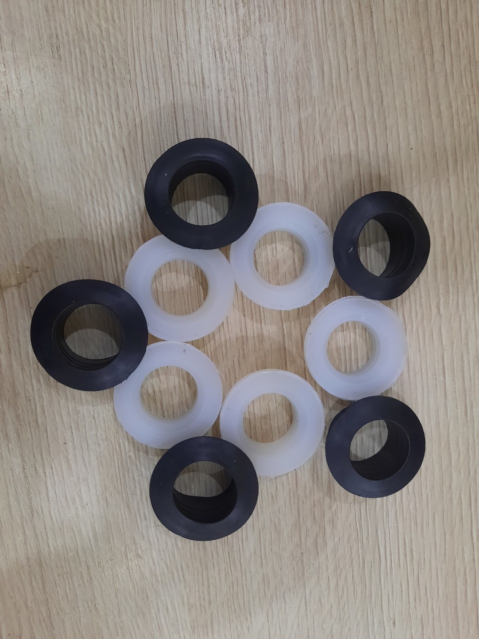 Combo 5 ron trắng + 5 ron đen 27 , ron máy nước nóng NL