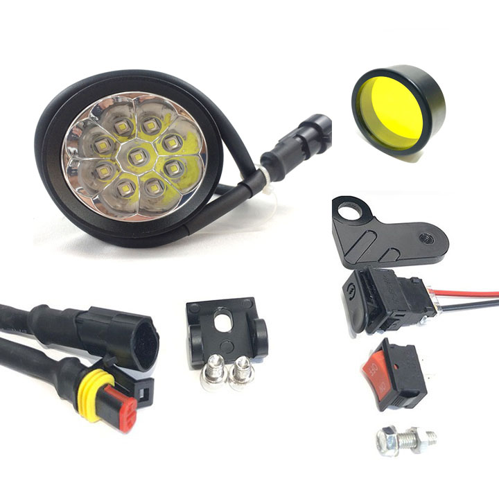 ĐÈN TRỢ SÁNG XE MÁY L9X TẶNG FULL PHỤ KIỆN, ĐÈN TRỢ SÁNG, ĐÈN LED TRỢ SÁNG, LED XE MÁY SIÊU SÁNG