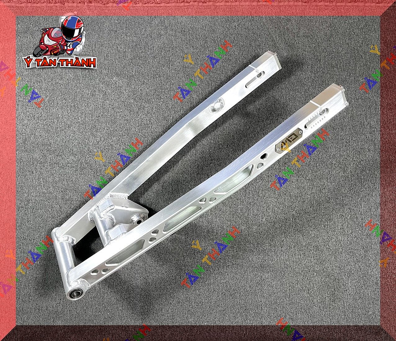 Gấp nhôm Satria,Raider Fi MD phay lổ MS20