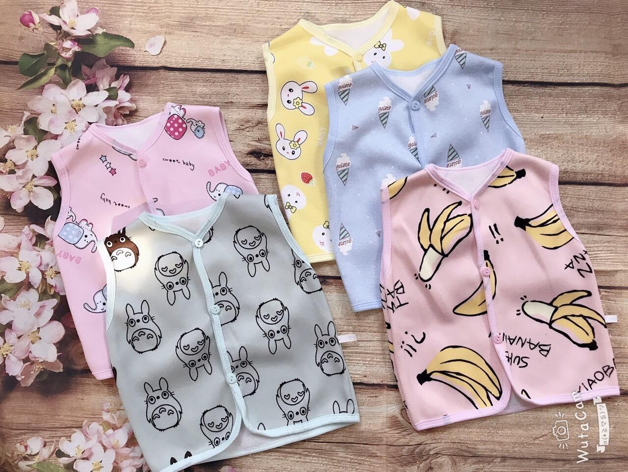 Gile nỉ lót lông cho bé size 3-8kg