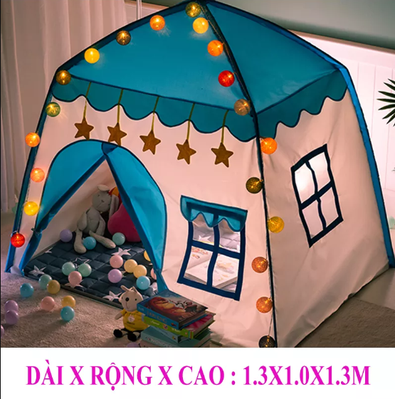 Lều cho bé hình ngôi nhà đáng yêu