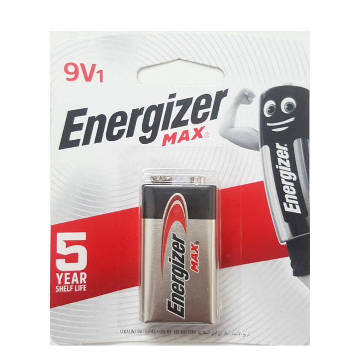 Pin Energizer 9V max 522 bp1, 6LR61, Pin đàn guitar