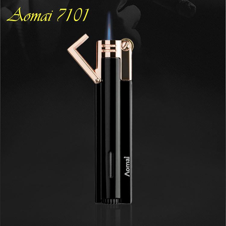 Bật Lửa Gas Khò Cao Cấp AOMAI 7101 ( 5 màu tùy chọn )