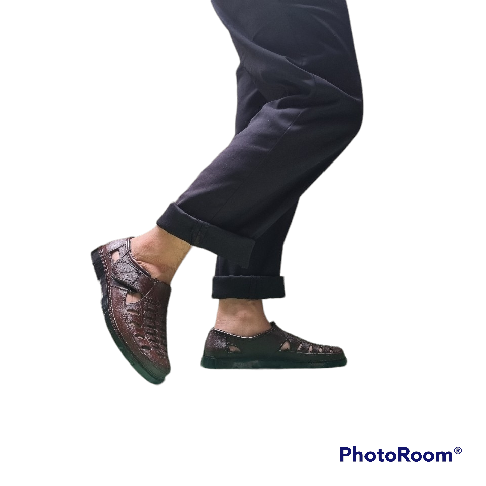 Men's Plastic Rain Shoes Are Breathable