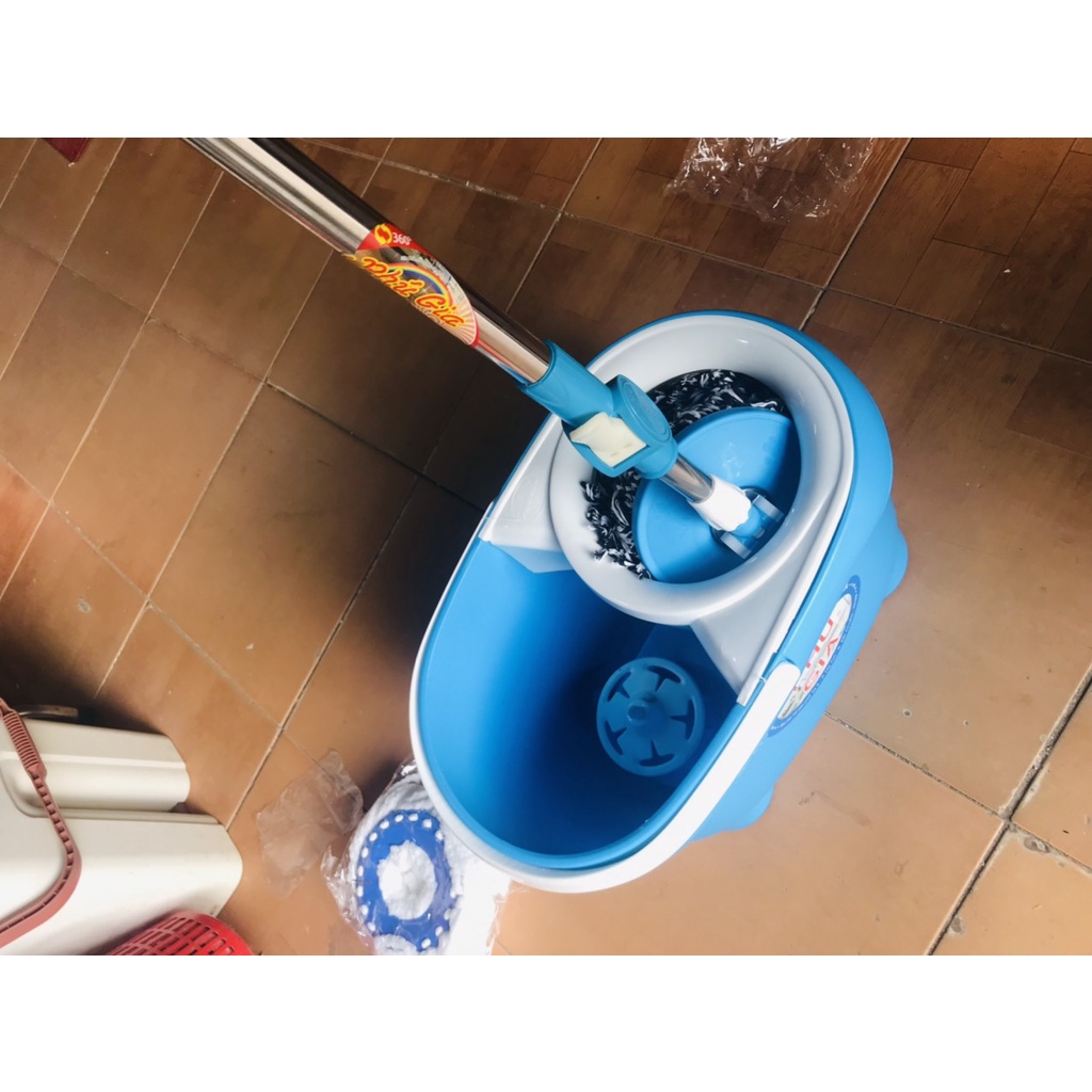 Bộ chổi lau nhà 360 độ Phú Gia
