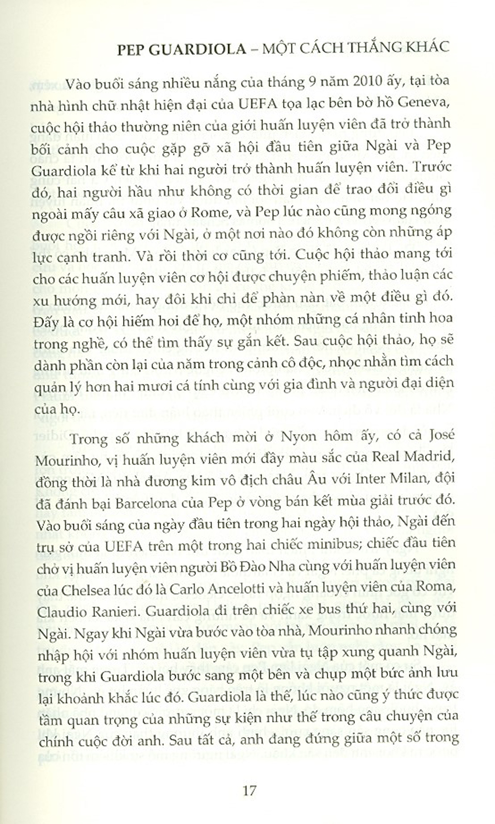 Pep Guardola - Một Cách Thắng Khác