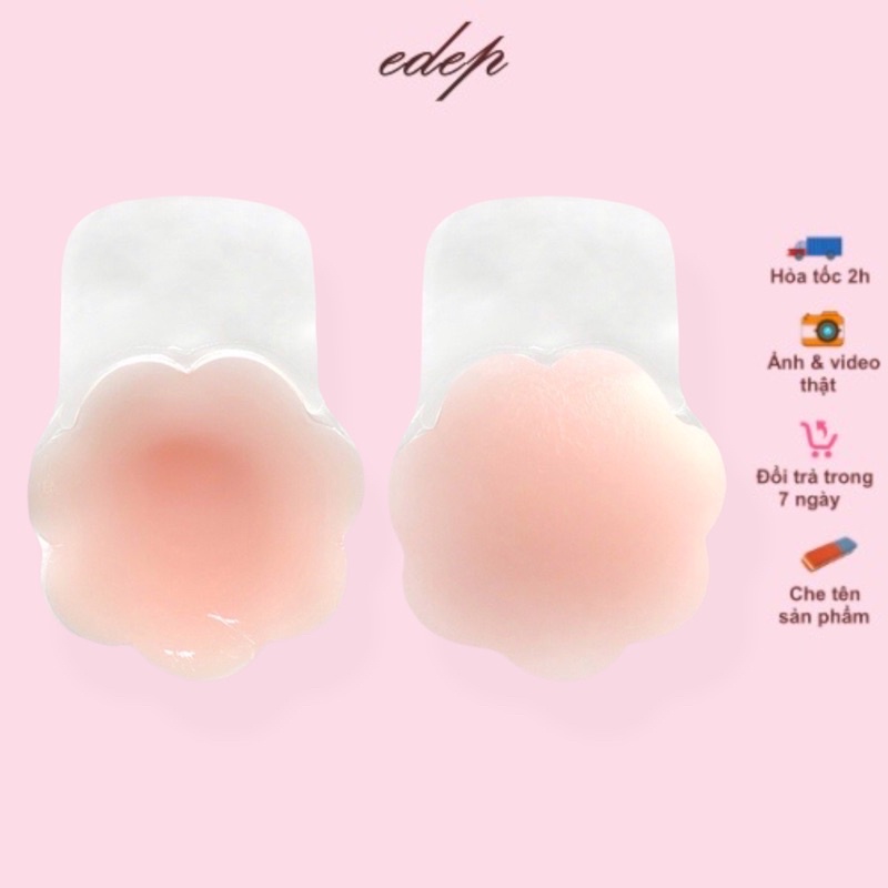 Đôi Dán kéo Nhũ Hoa Silicon Kéo Nâng Ngực