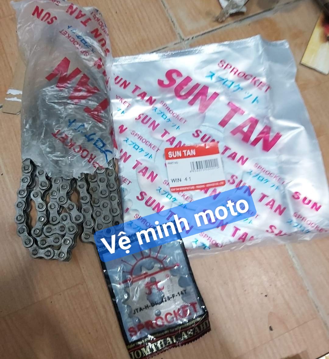 nhông sên dĩa Win 100/110