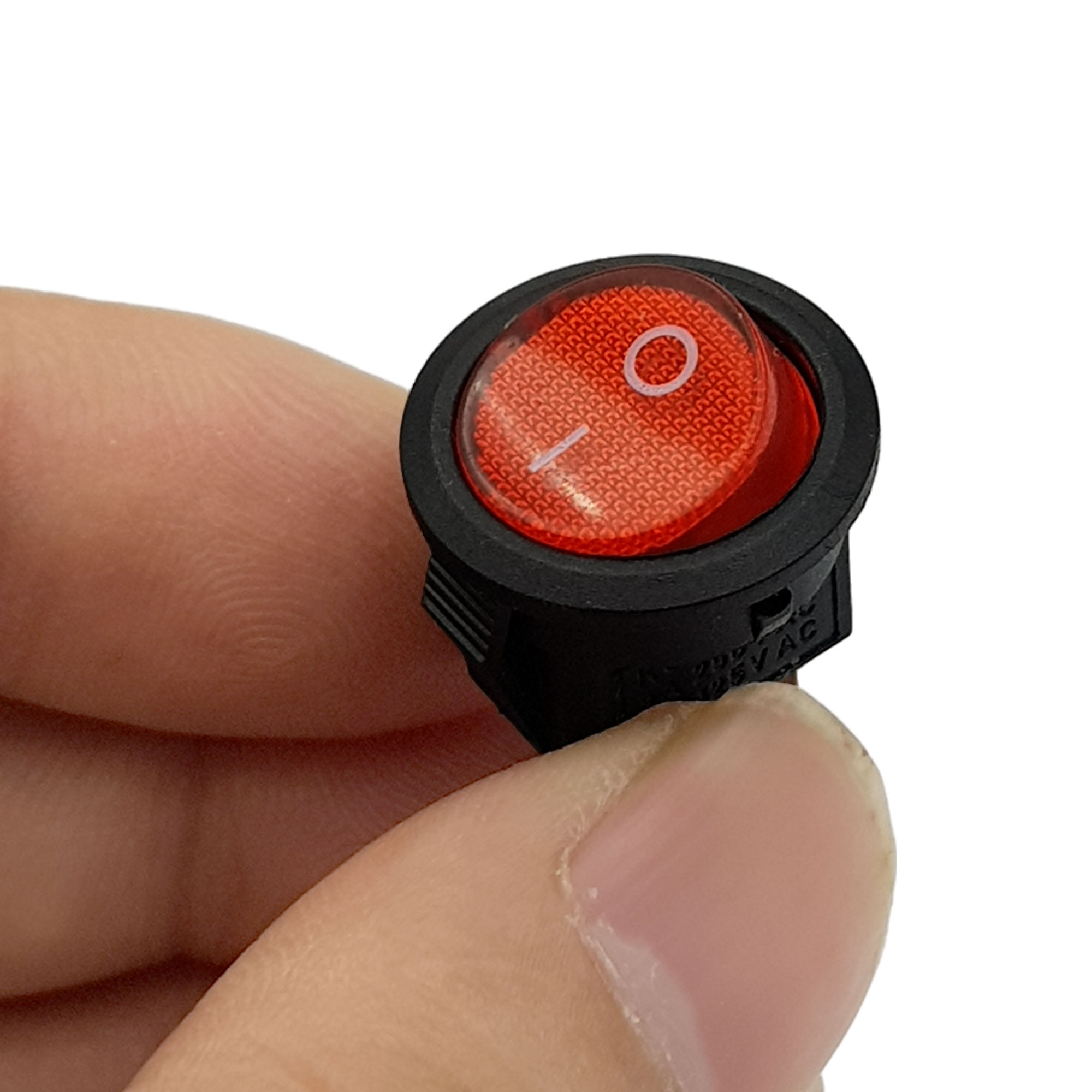 Bộ 2 Công tắc bập bênh tròn KCD11 -15mm