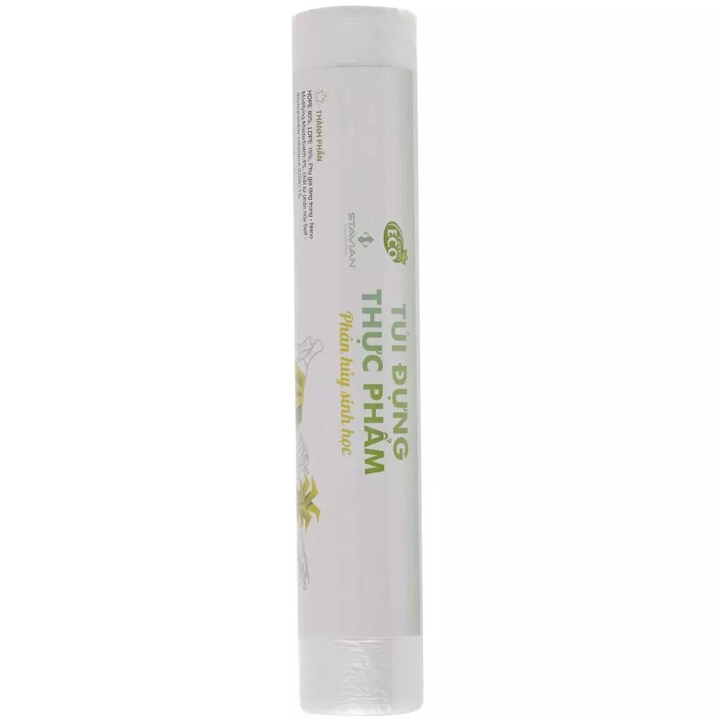 Túi đựng thực phẩm tự huỷ sinh học (100 chiếc)