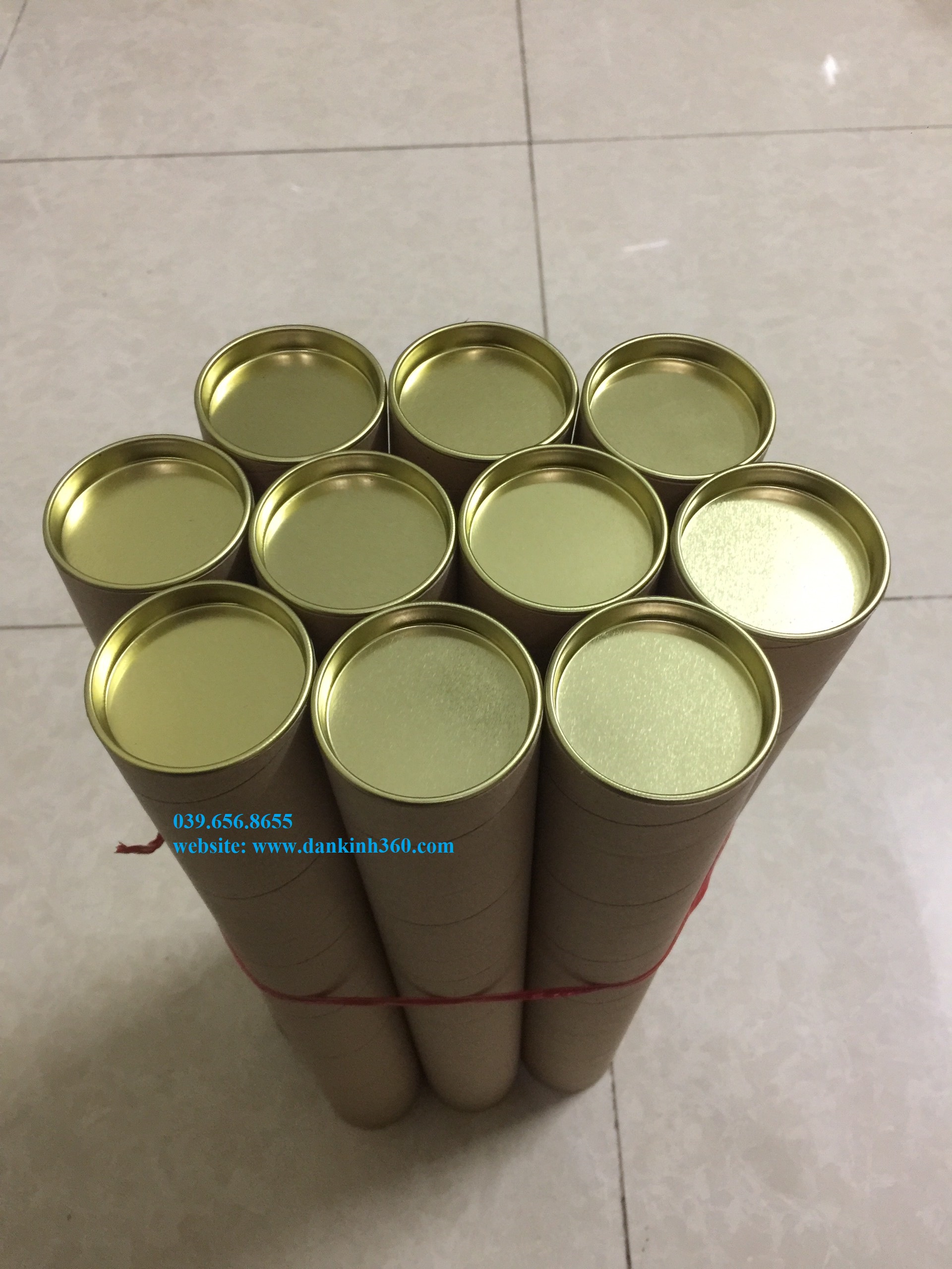 Ống Tube đựng poster A1 (10 ống)