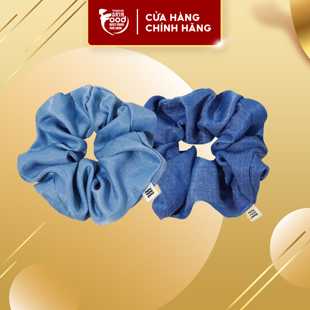 Merzy Dây Buộc Tóc Scrunchies Jean