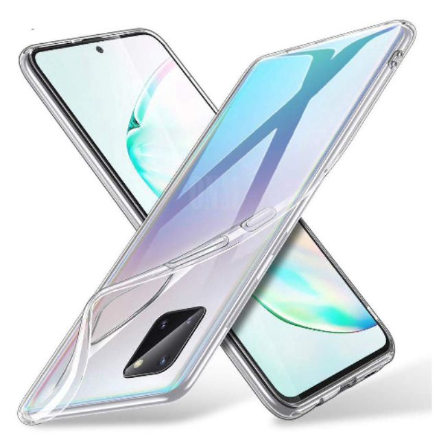 Ốp Lưng Silicon Samsung Note 10 Lite Trong Suốt