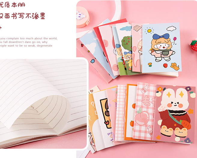 Com bo 10 Sổ Tay Mini Mix 10 Mẫu Khác Nhau