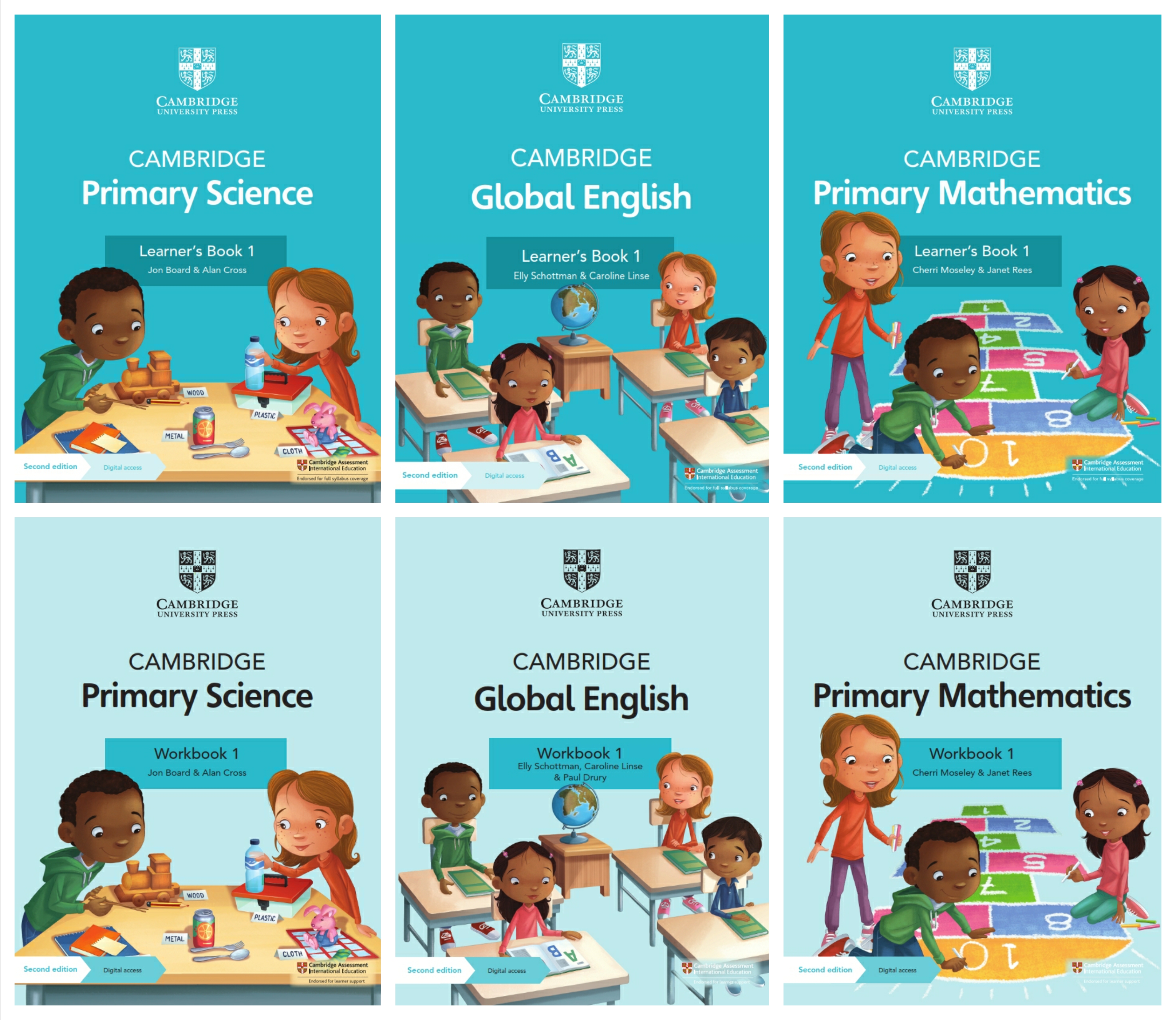 Cambridge Global English, Primary science, Primary mathematics second edition stage 1