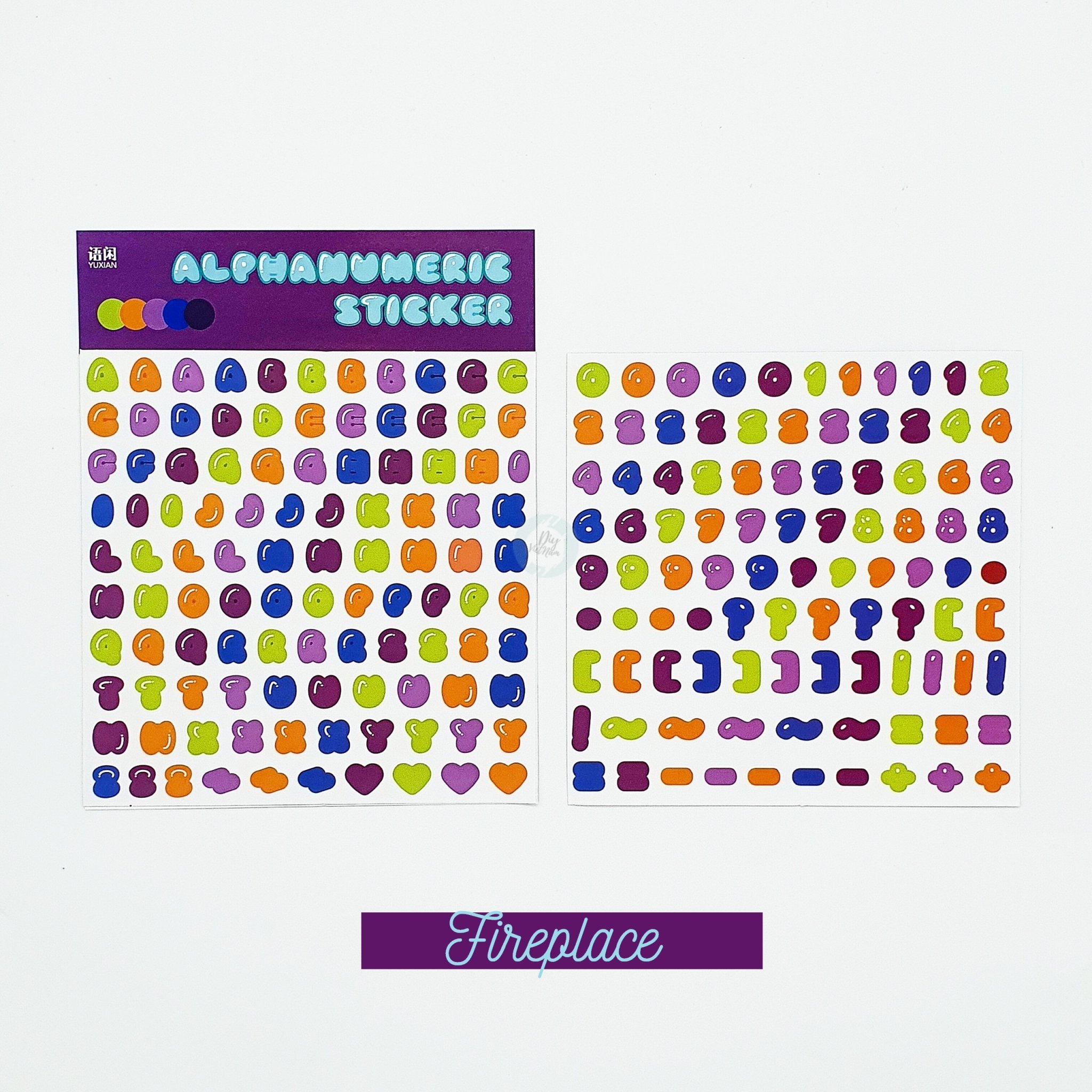 [HCM]HÌNH DÁN ALPHANUMERIC