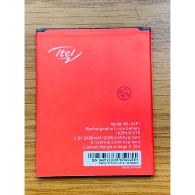 Pin thay thế điện thoại itel s12 bl-24fi