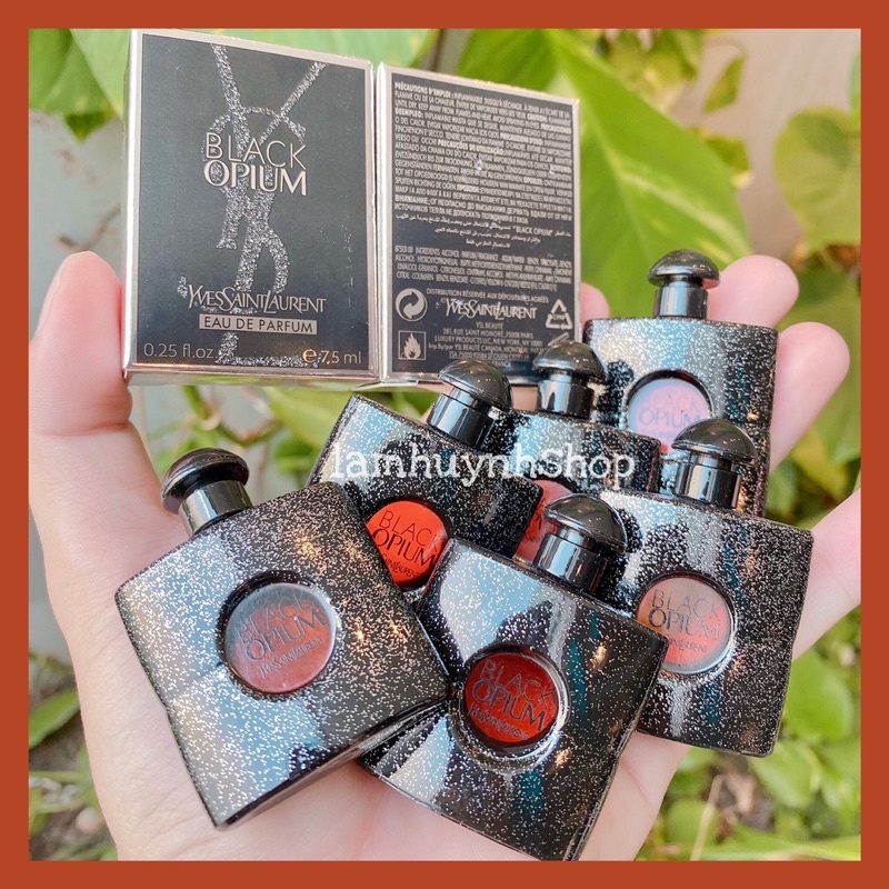 [ Giá sỉ ] Nước hoa mini BLACK OPIUM edp YSL 7,5ml