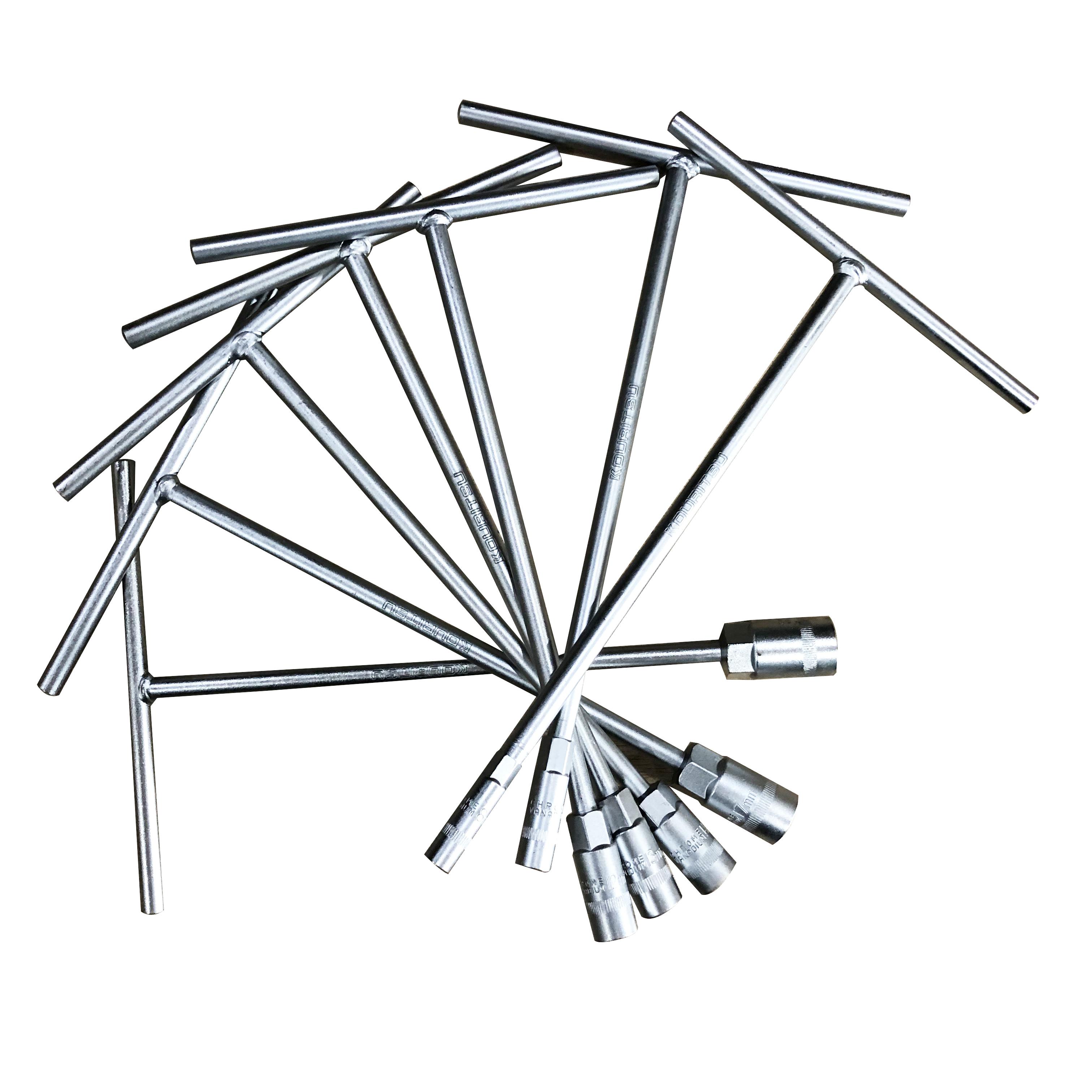 Bộ 7 siết chữ T Nhật Bản Kouritsu siêu cứng 8-19mm