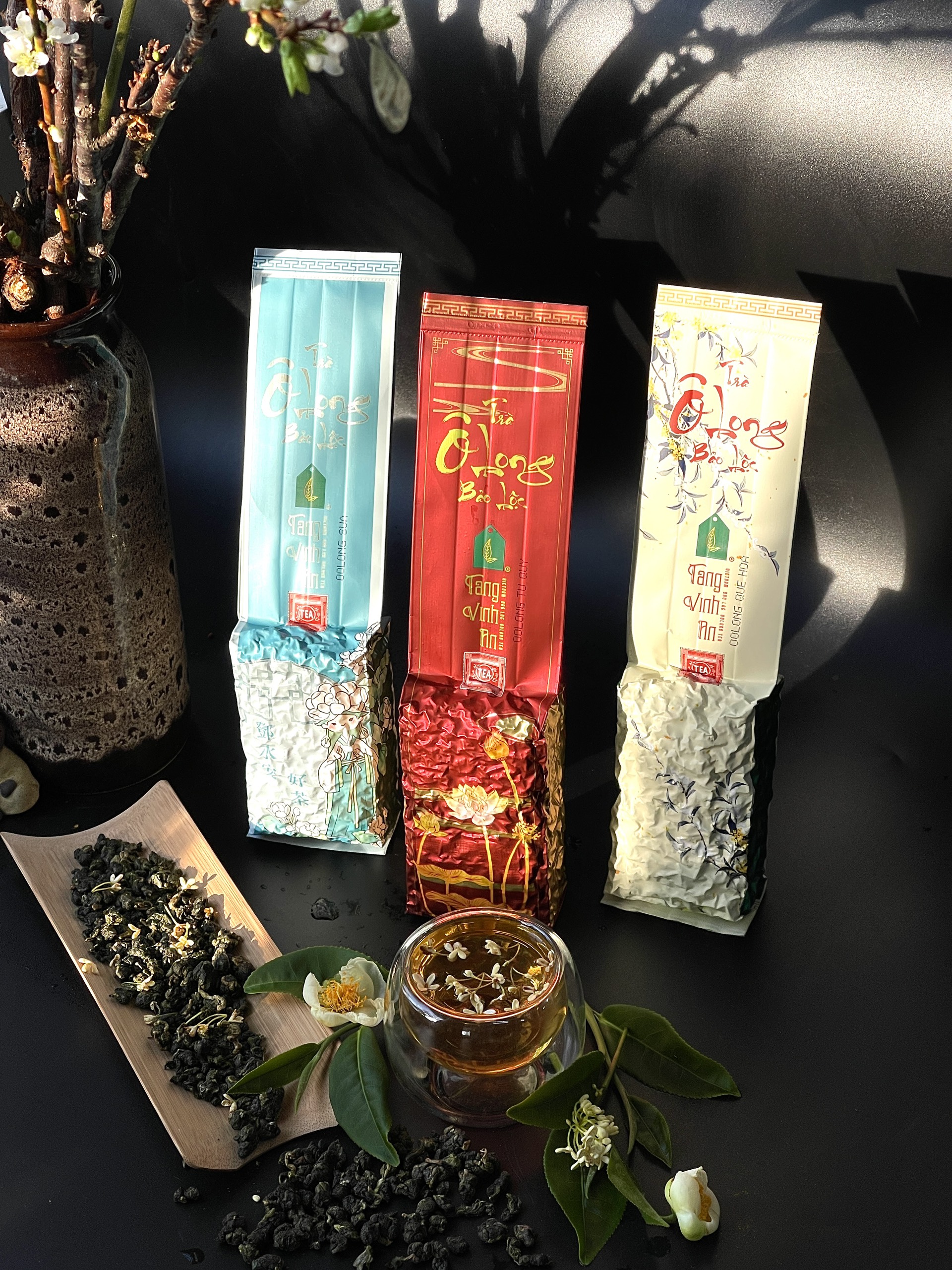 Set 3 Loại Trà Ô Long O long Bảo Lộc
