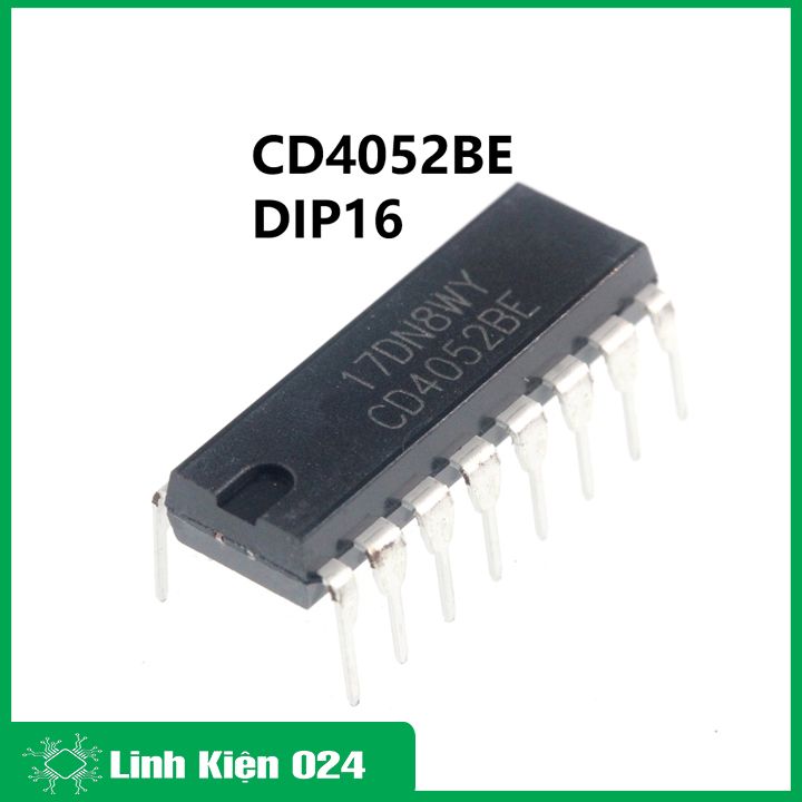IC CD4052 DIP16/SOP16 4 kênh kép