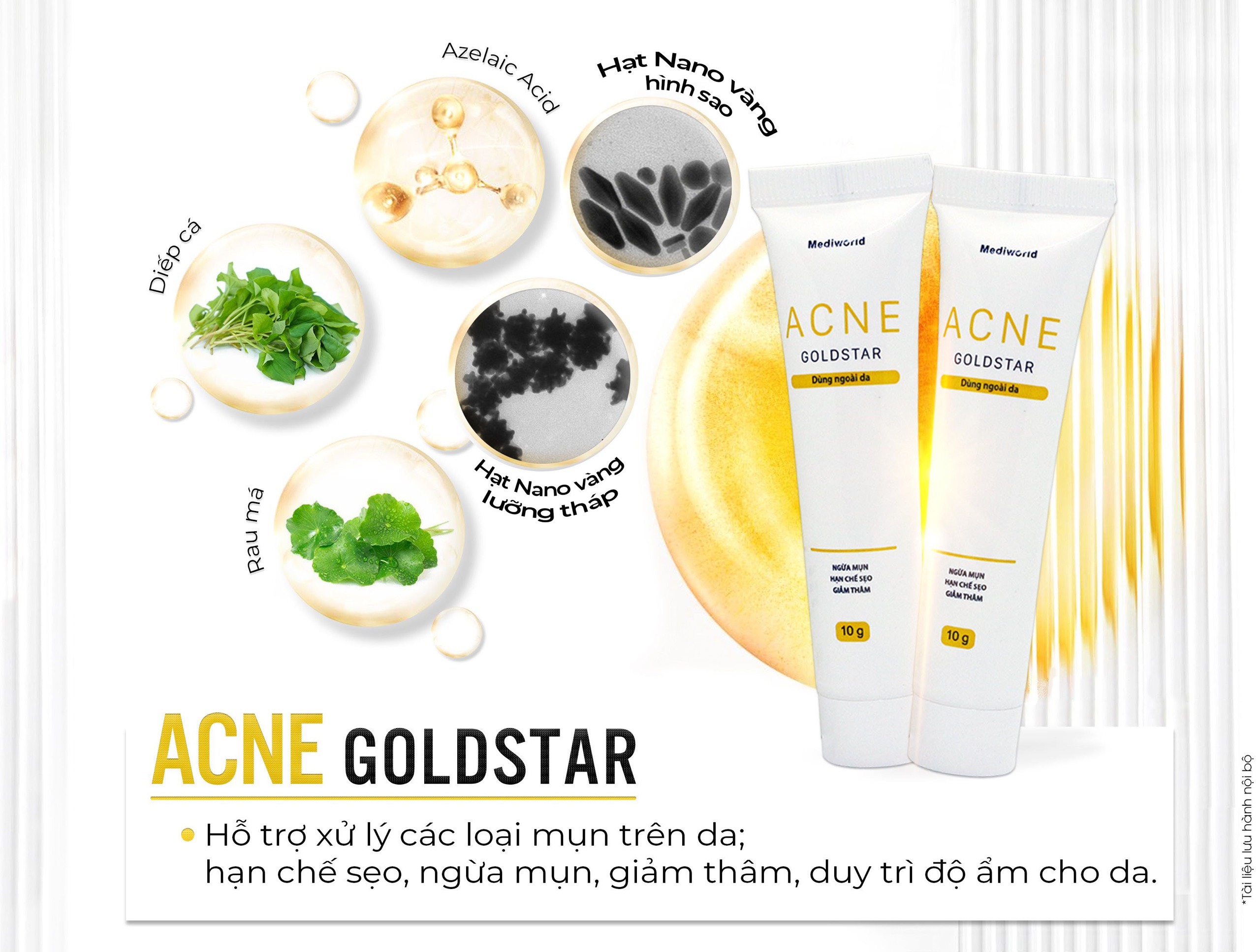 Kem mụn Acne GoldStar 10g