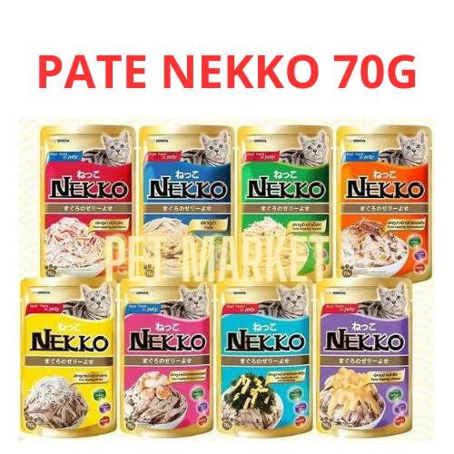 (MÈO LỚN) PATE NEKKO 70GRAM CHO MÈO LỚN