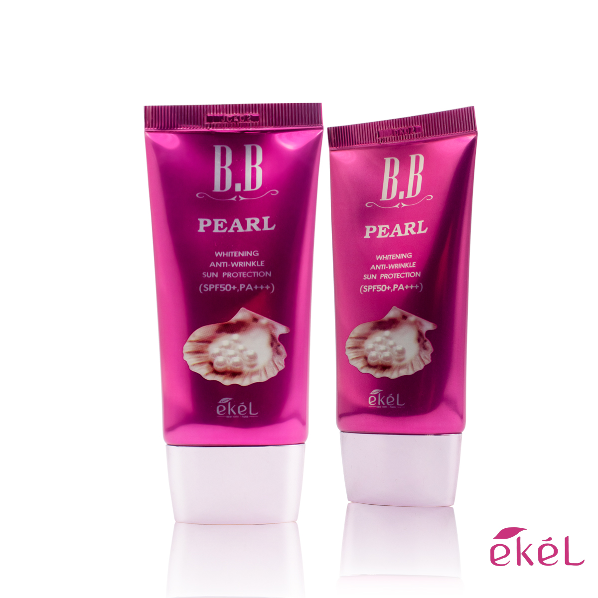 [HCM]Kem nền chống nắng BB ngoc trai Ekel - Ekel BB Cream Pearl