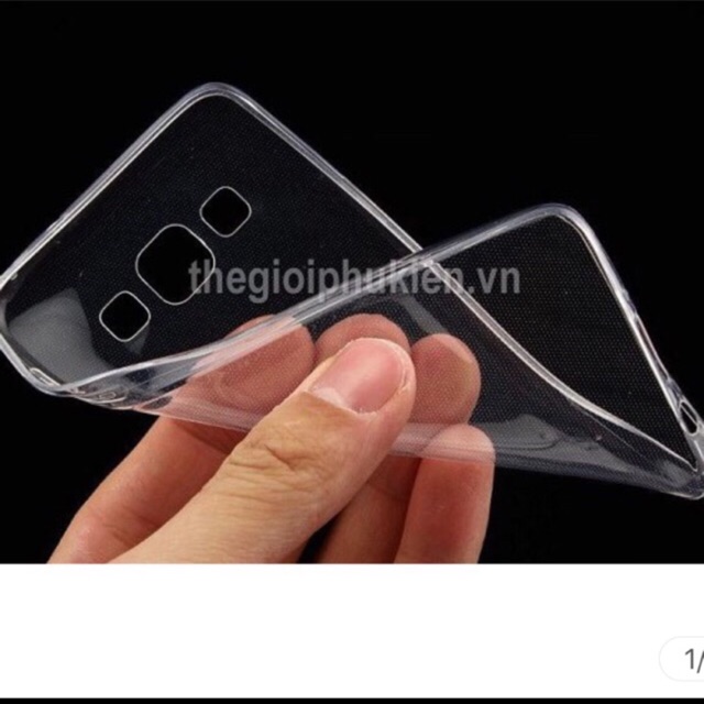 Ốp lưng dẻo cho samsung A5 2015 silicon trong suốt123123