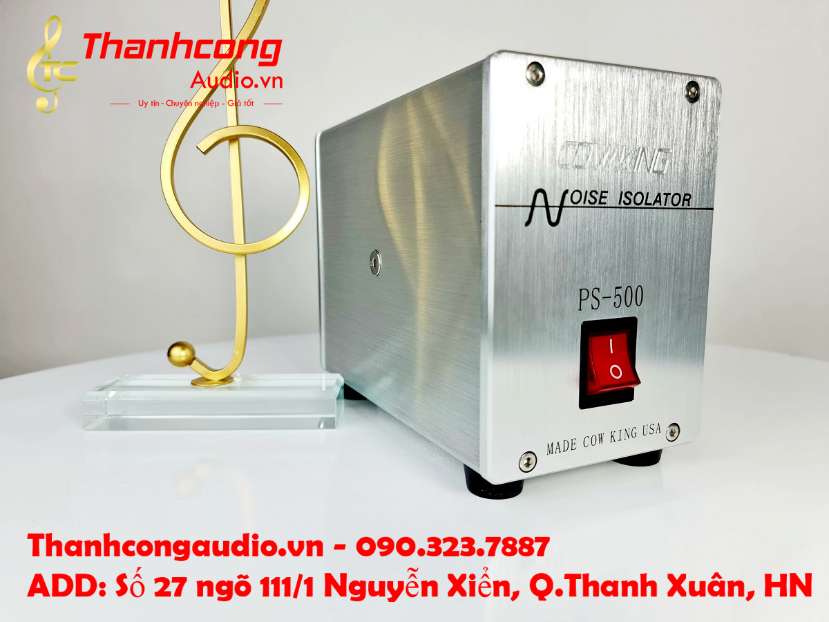 ( Ảnh Thật + KM). Biến áp cách ly AUDIO 220V/100V - COWKING PS500.