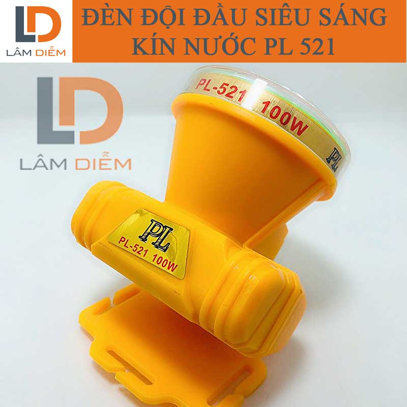 Đèn pin sạc đội đầu led siêu sáng 3 chế PL 521