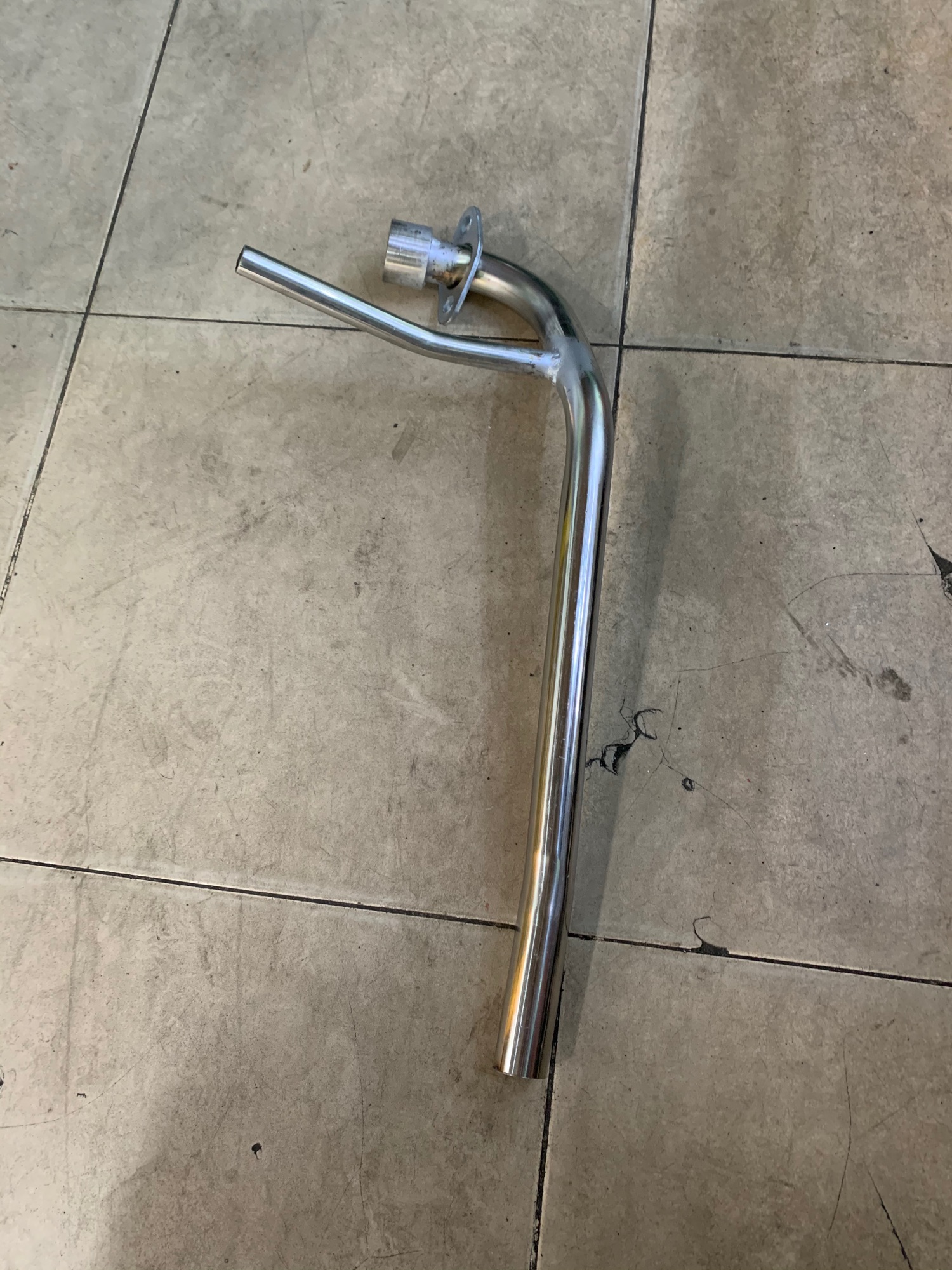 Cổ pô sirus ống hơi size zin inox