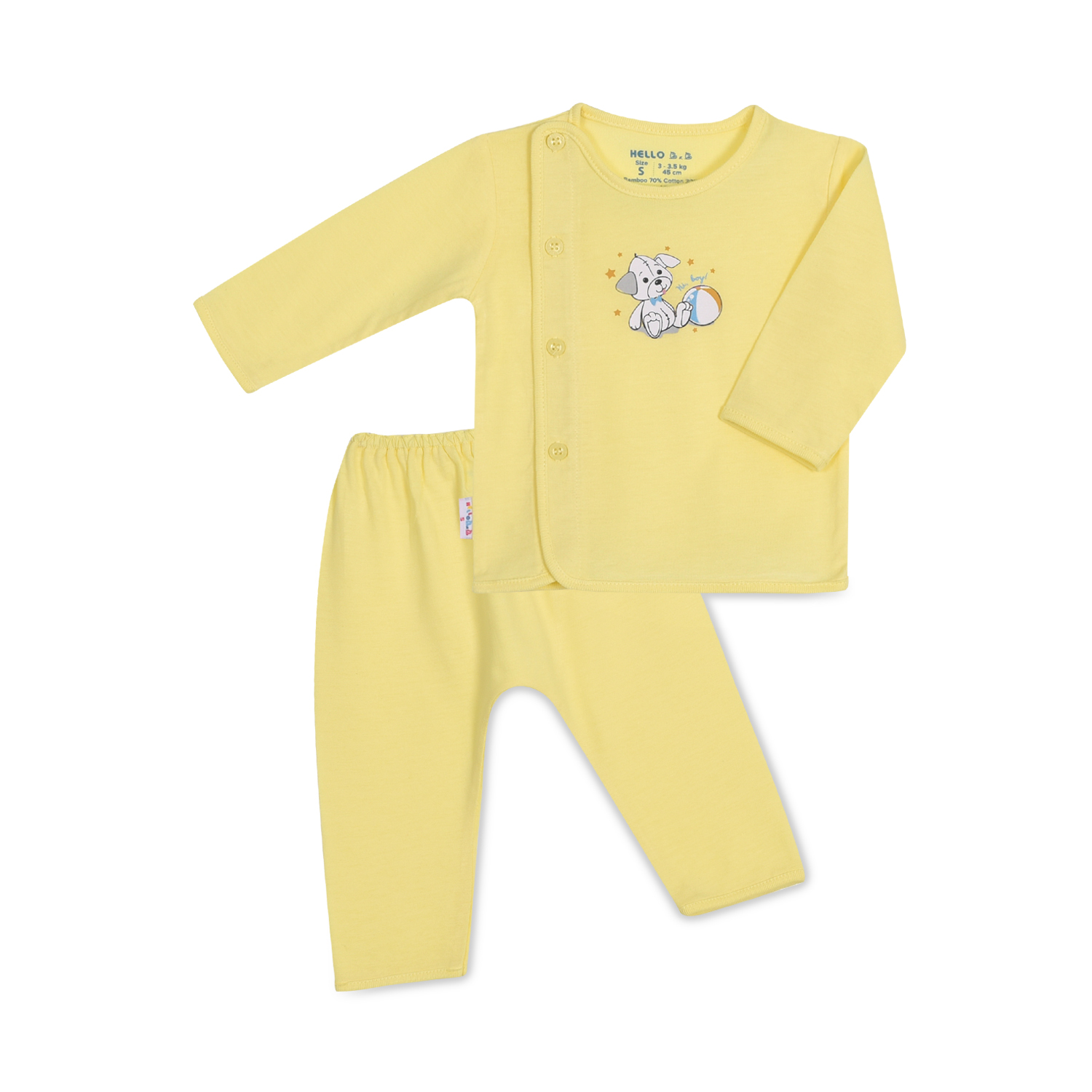 BỘ SƠ SINH BÁC SĨ VIỀN TAY DÀI 1326- HELLO BB