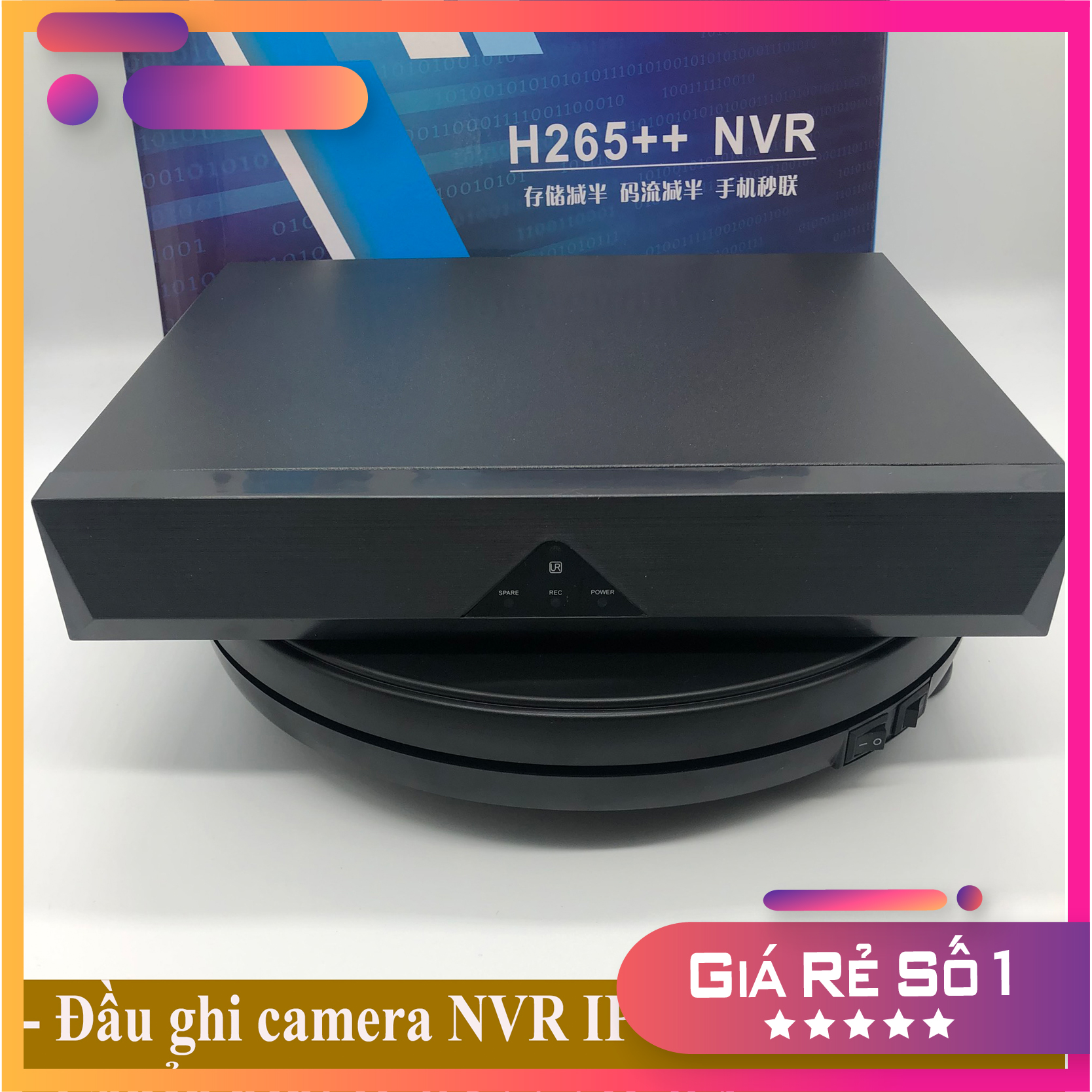 Đầu ghi camera IP Full 10 kênh 5MP