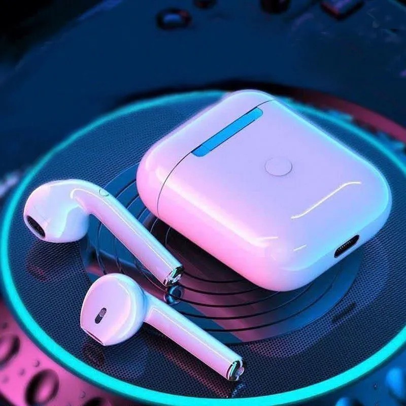 Tai nghe bluetooth i12 Loại tốt không dây i12 TWS - Tai Cảm ứng vân tay Pin khỏe