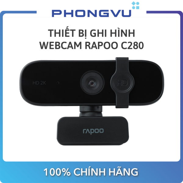 Bảng giá Thiết bị ghi hình Webcam Rapoo C280 - Bảo hành 24 tháng Phong Vũ