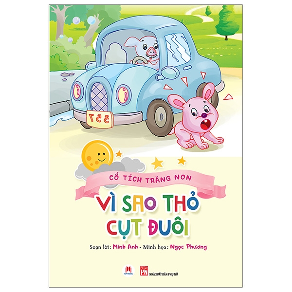 Fahasa - cổ tích trăng non - vì sao thỏ cụt đuôi