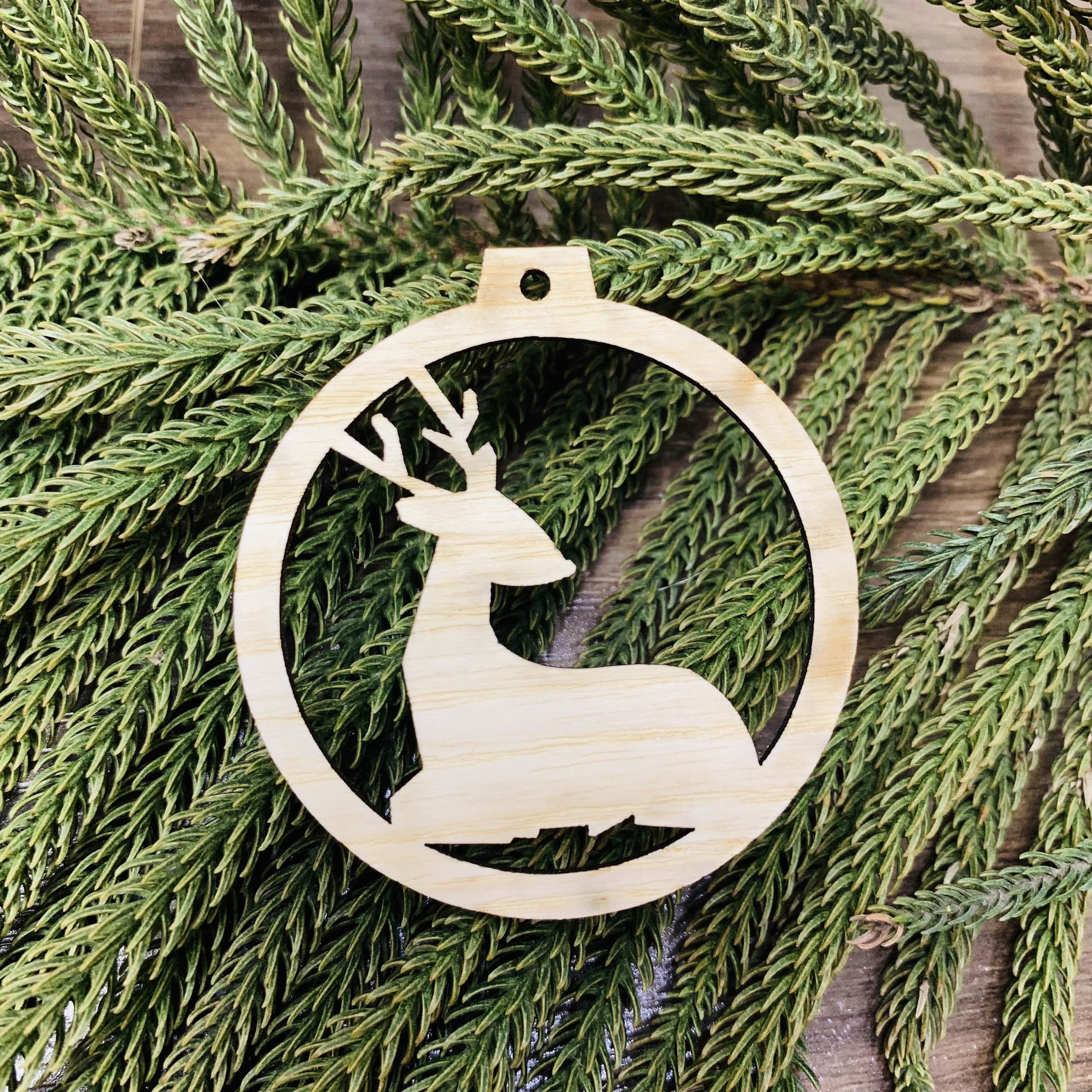 Đồ Trang Trí Cây Thông Noel Bằng Gỗ Benrikids Trang Trí Giáng Sinh, Đồ Trang Trí Cây Santa Claus Deer Đón Năm Mới