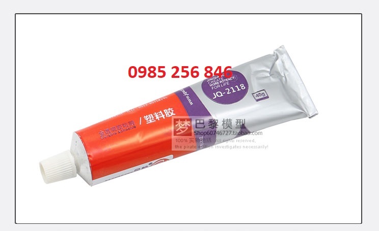 Keo bọt 2118 dán xôp epp, epo, MPP... hộp 40g ( loại keo theo KIT keo trắng, dán nhanh khô và chắc)