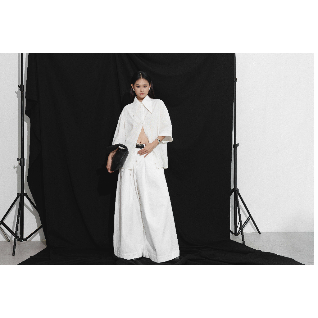 HIGHCHIC - LINEN SHIRT - Áo sơ mi linen phong cách basic