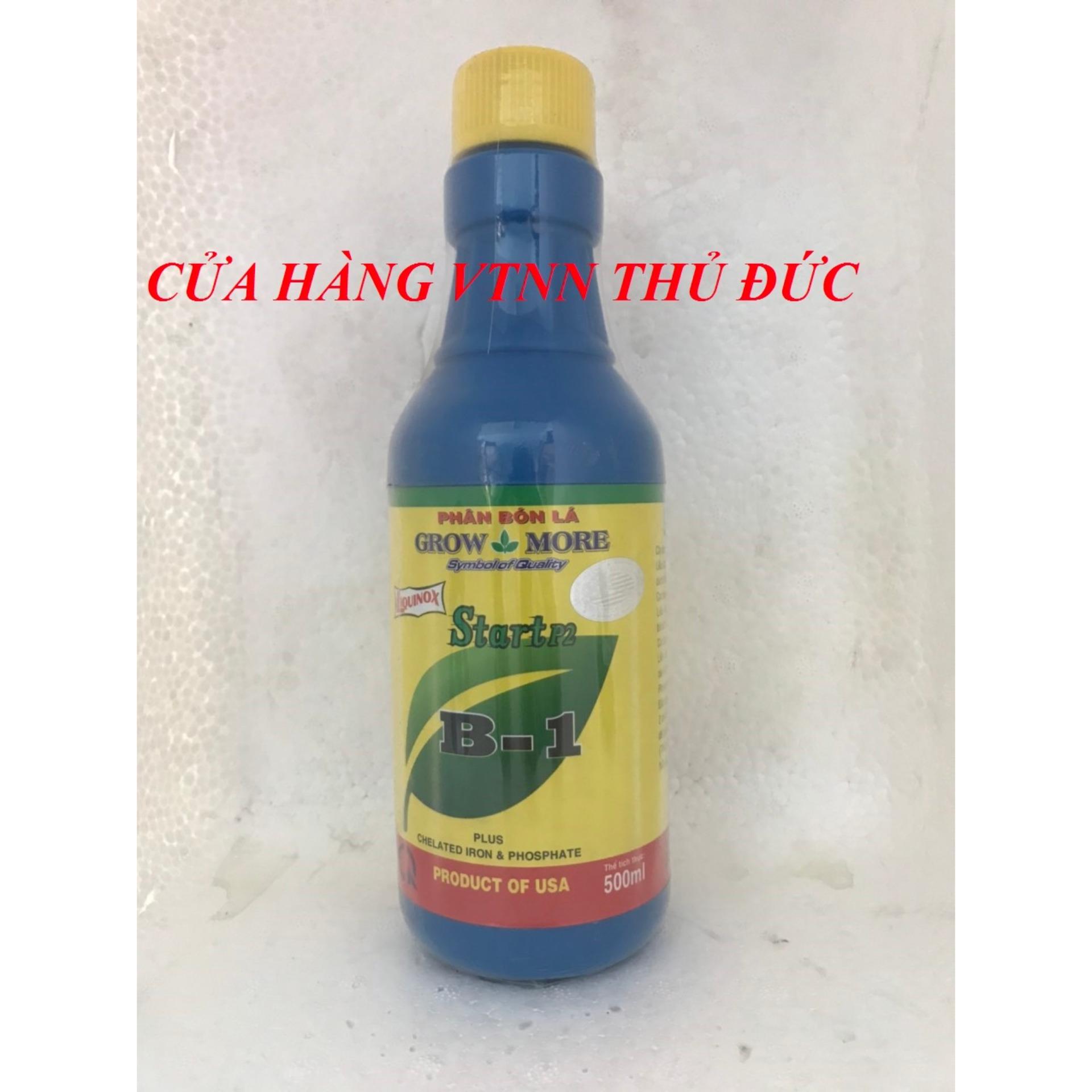 Phân VItamin B1 cho hoa lan chai 500ml sản phẩm chiết xuất từ Yucca điều hoa sinh trưởng cho cây, kích rễ phát triển mạnh Hoa Kỳ